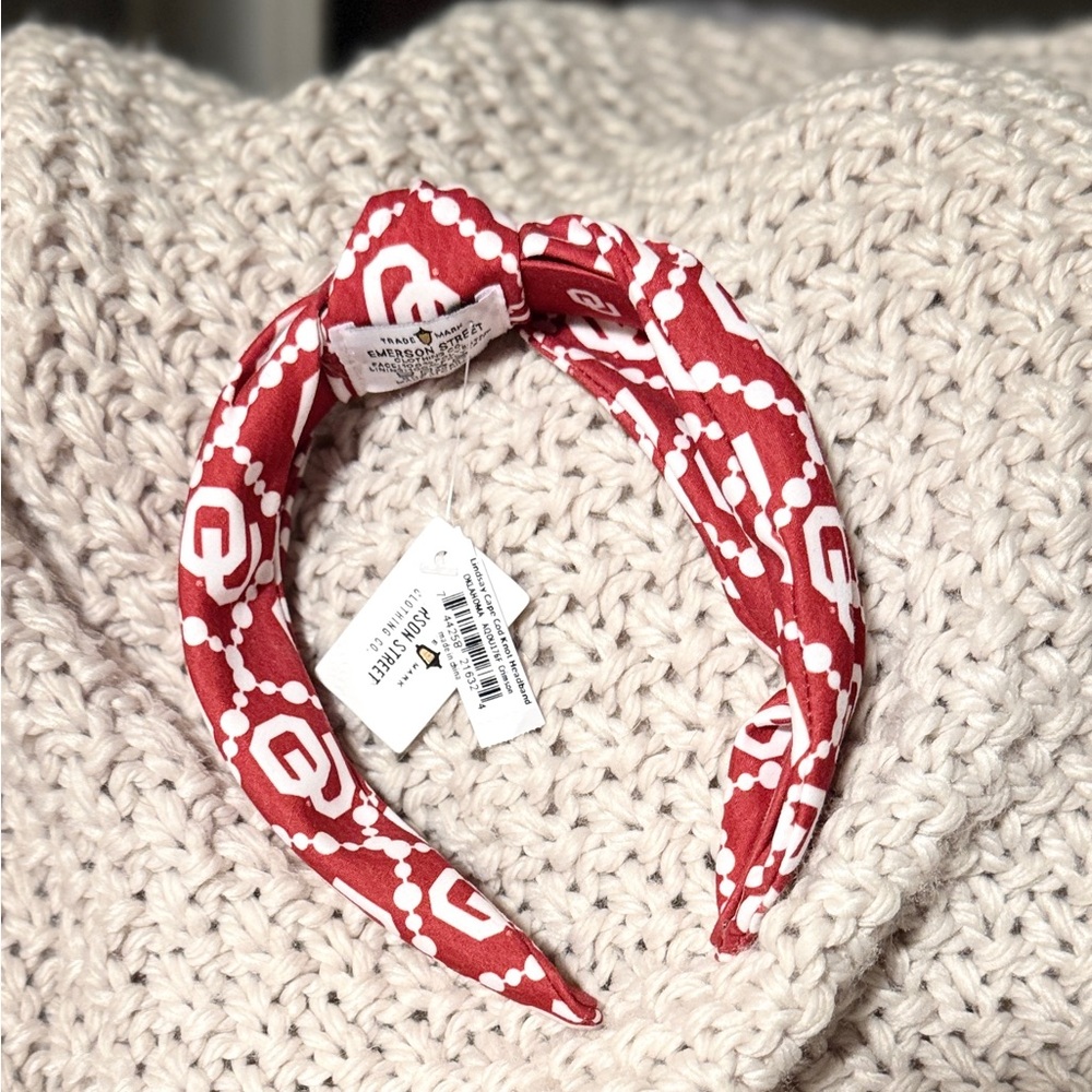 OU Oklahoma Sooners NEW NWT Headband One Size